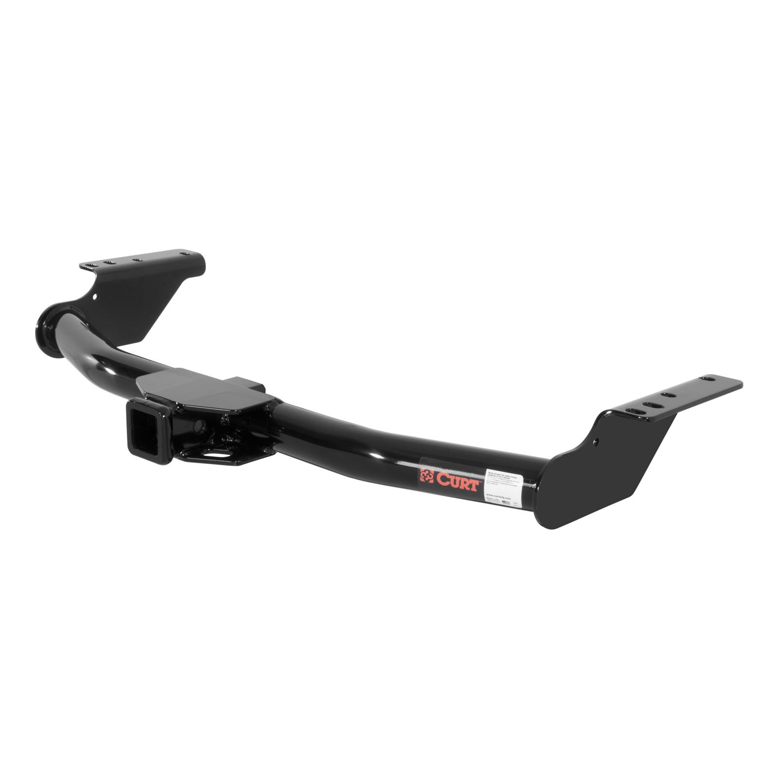 CURT Class 3 Receiver Hitch 13367 Trailer Hitch, III, 2 in. Receiver, Black, Round Tube, Toyota, Each thumbnail 2