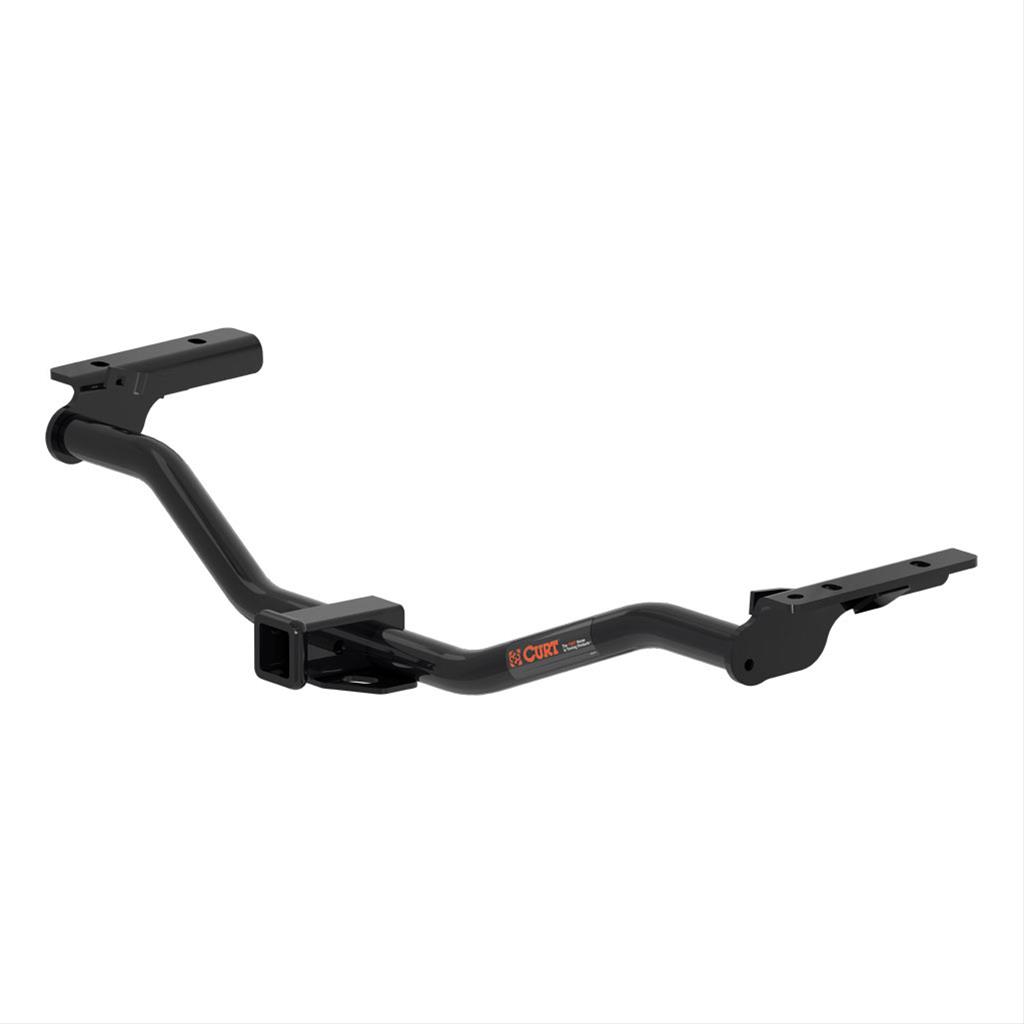 CURT Class 3 Receiver Hitch 13386 Hitch, III, 2 in. Receiver, Black Powdercoat, Round Tube, Ford, Each