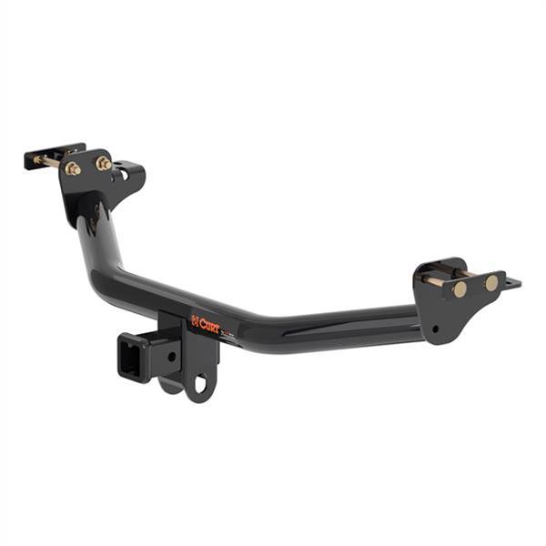 CURT Class 3 Receiver Hitch 13398 Hitch, Rear, 3, 2 in. Square, 600 lb. Max Tongue, 3,500 lb. Max Trailer, Square Tube Welded, Black Powdercoated, Mitsubishi, Each