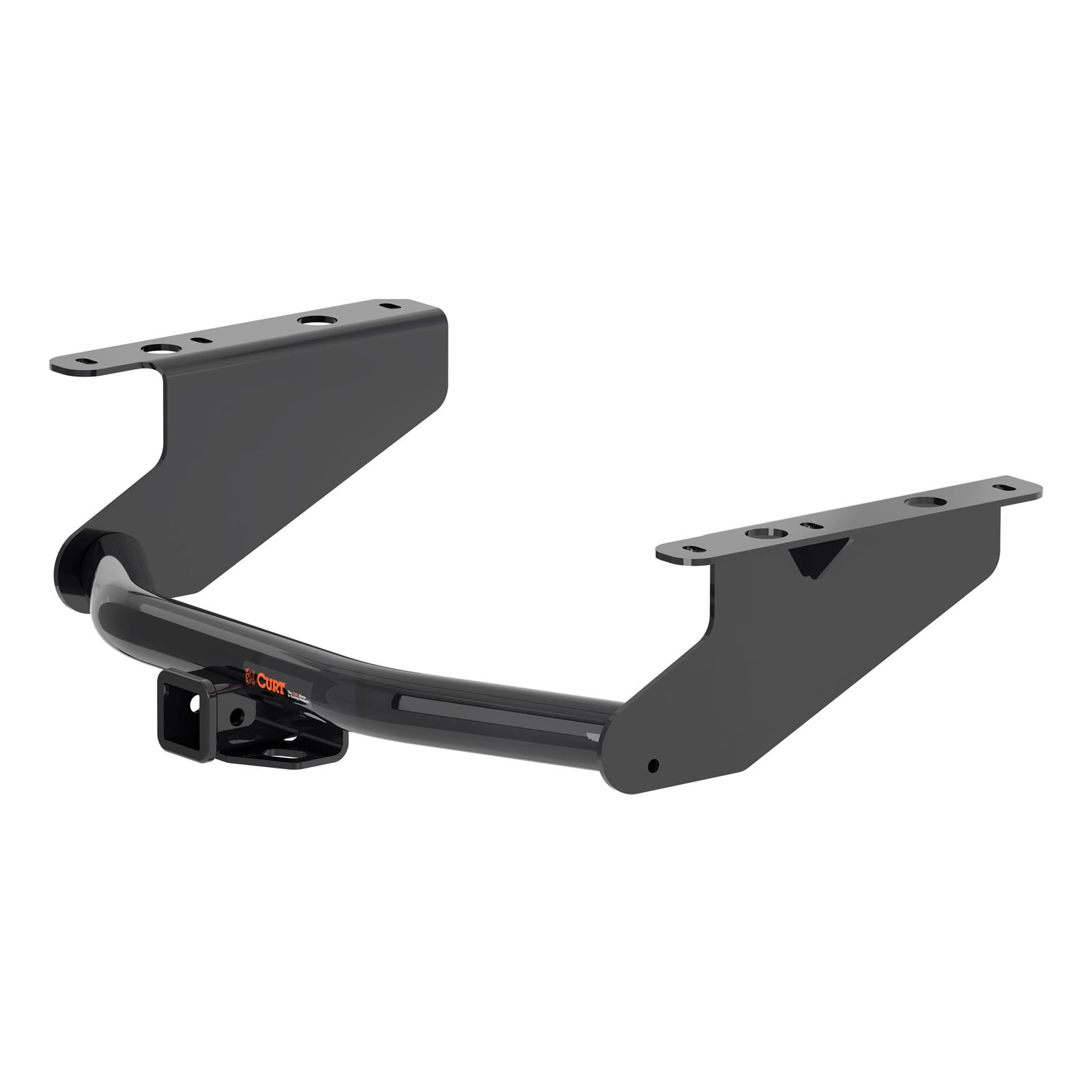 CURT Class 3 Receiver Hitch 13400 Hitch, Rear, 3, 2 in. Square, 750 lb. Max Tongue, 5,000 lb. Max Trailer, Round Tube Welded, Black Powdercoated, Subaru, Each thumbnail 5
