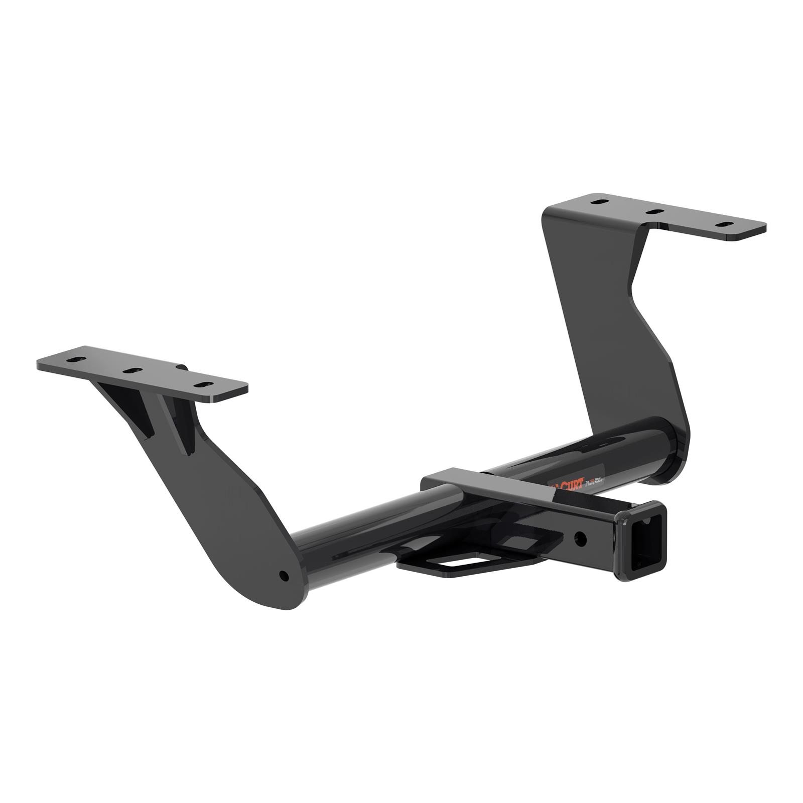 CURT Class 3 Receiver Hitch 13409 Hitch, Rear, 3, 2 in. Square, 525 lb. Max Tongue, 3,500 lb. Max Trailer, Round Tube Welded, Black Powdercoated, Subaru, Each thumbnail 4