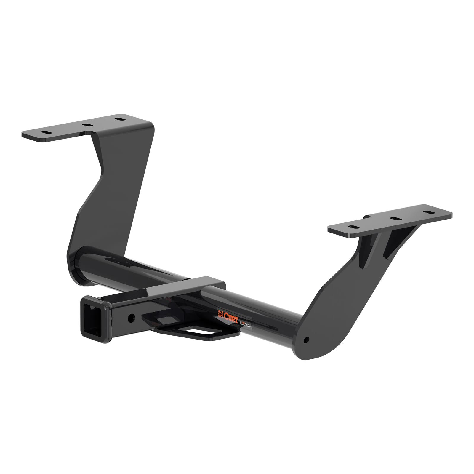 CURT Class 3 Receiver Hitch 13409 Hitch, Rear, 3, 2 in. Square, 525 lb. Max Tongue, 3,500 lb. Max Trailer, Round Tube Welded, Black Powdercoated, Subaru, Each thumbnail 3