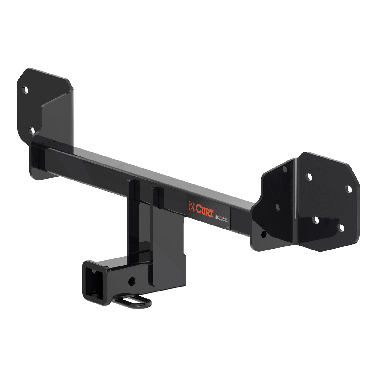 CURT Class 3 Receiver Hitch 13410 Hitch, Rear, 3, 2 in. Square, 600 lb. Max Tongue, 4,000 lb. Max Trailer, Square Tube Welded, Black Powdercoated, Subaru, Each