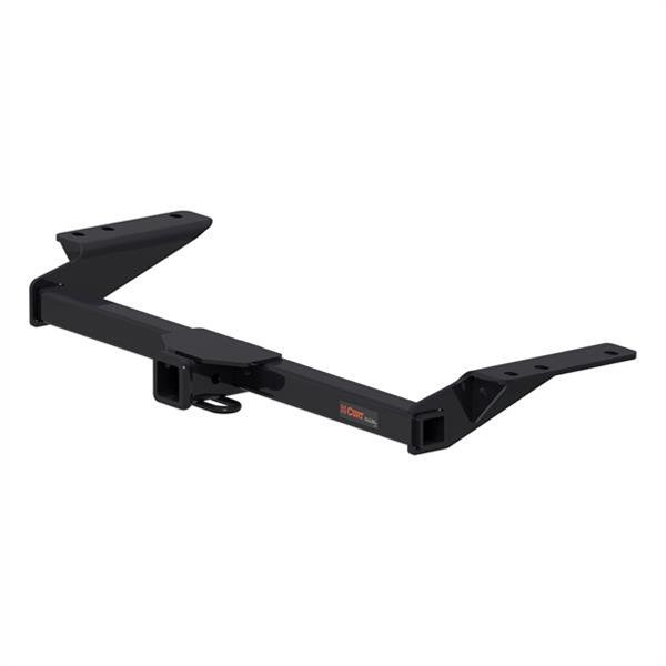 CURT Class 3 Receiver Hitch 13418 Hitch, Rear, 3, 2 in. Square, Square Tube Welded, Black Powdercoated, Chevy, Each