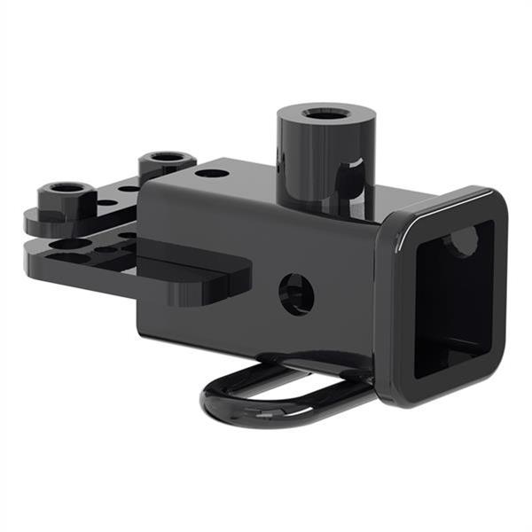 CURT Class 3 Receiver Hitch 13419 Hitch, Rear, 3, 2 in. Square, Square Tube Welded, Black Powdercoated, Ram, Without Factory Receiver, Each thumbnail 3