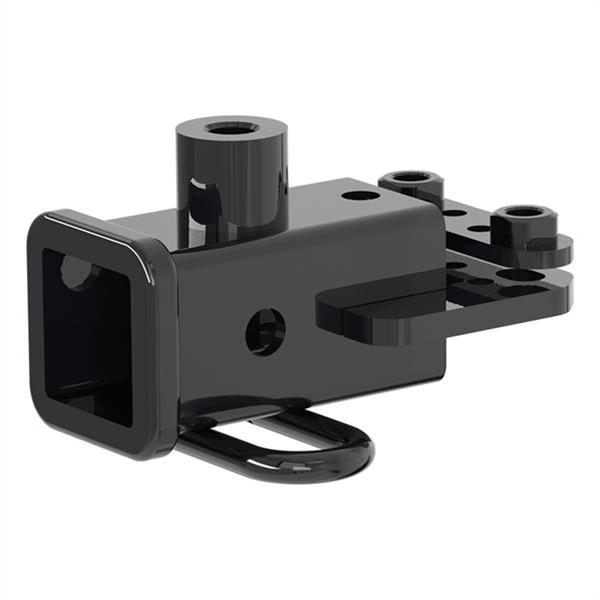 CURT Class 3 Receiver Hitch 13419 Hitch, Rear, 3, 2 in. Square, Square Tube Welded, Black Powdercoated, Ram, Without Factory Receiver, Each thumbnail 2