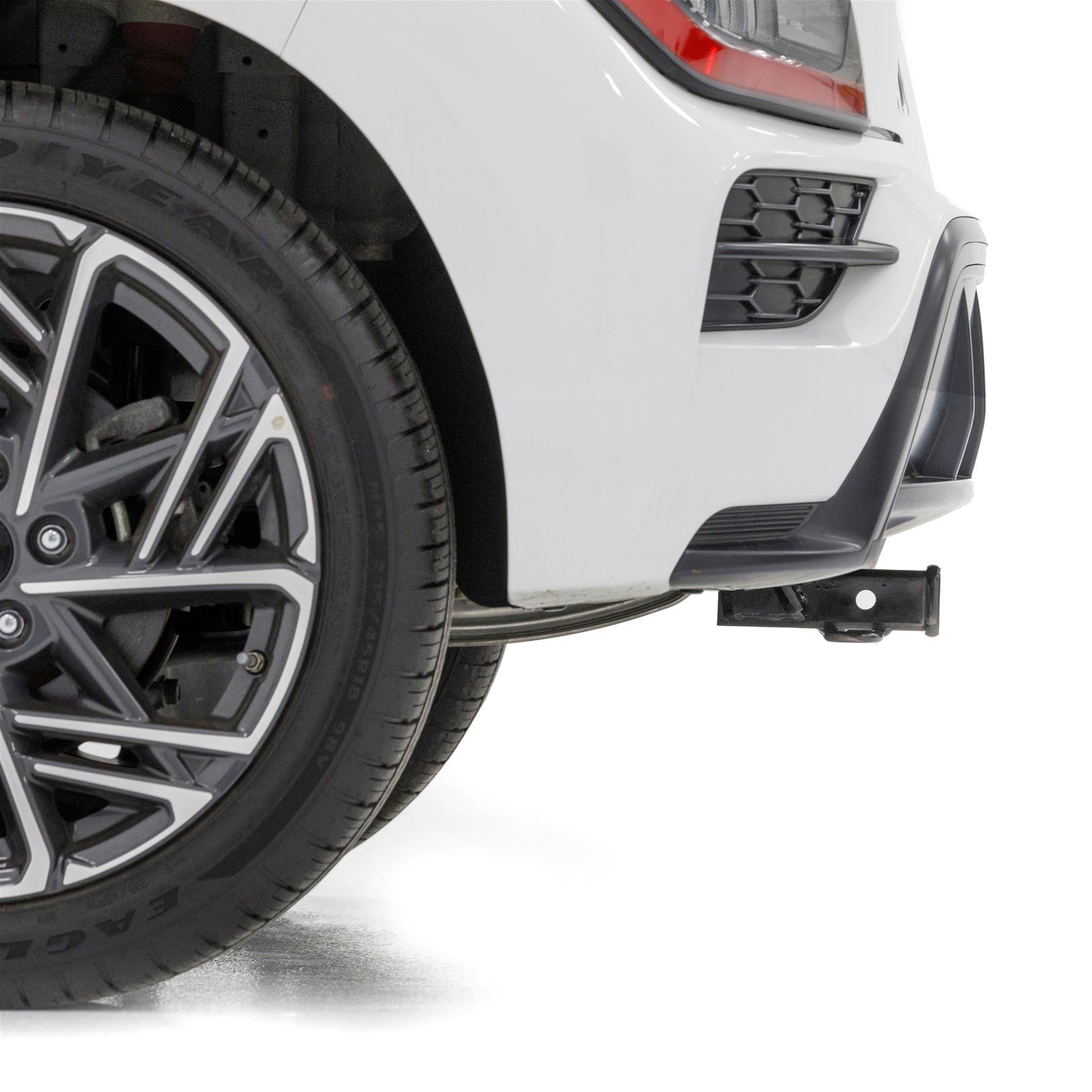 CURT Class 3 Receiver Hitch 13610 Trailer Hitch, III, 2 in. Receiver, Black, Round Tube, Hyundai, Each thumbnail 4