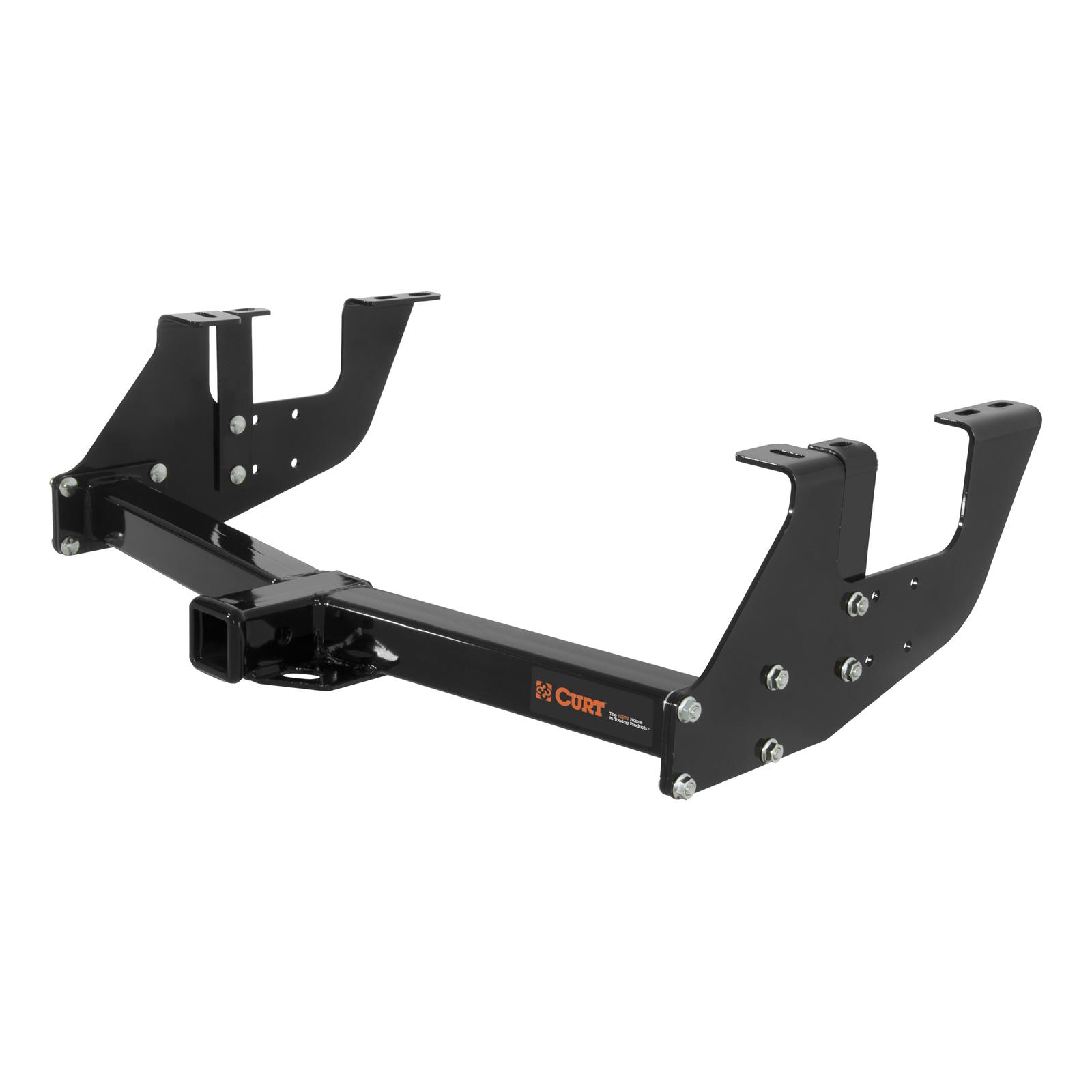 CURT Class 3 Receiver Hitch 13901 Hitch, III, 2 in. Receiver, Square Tube Welded, Black Powdercoated, Universal, Each