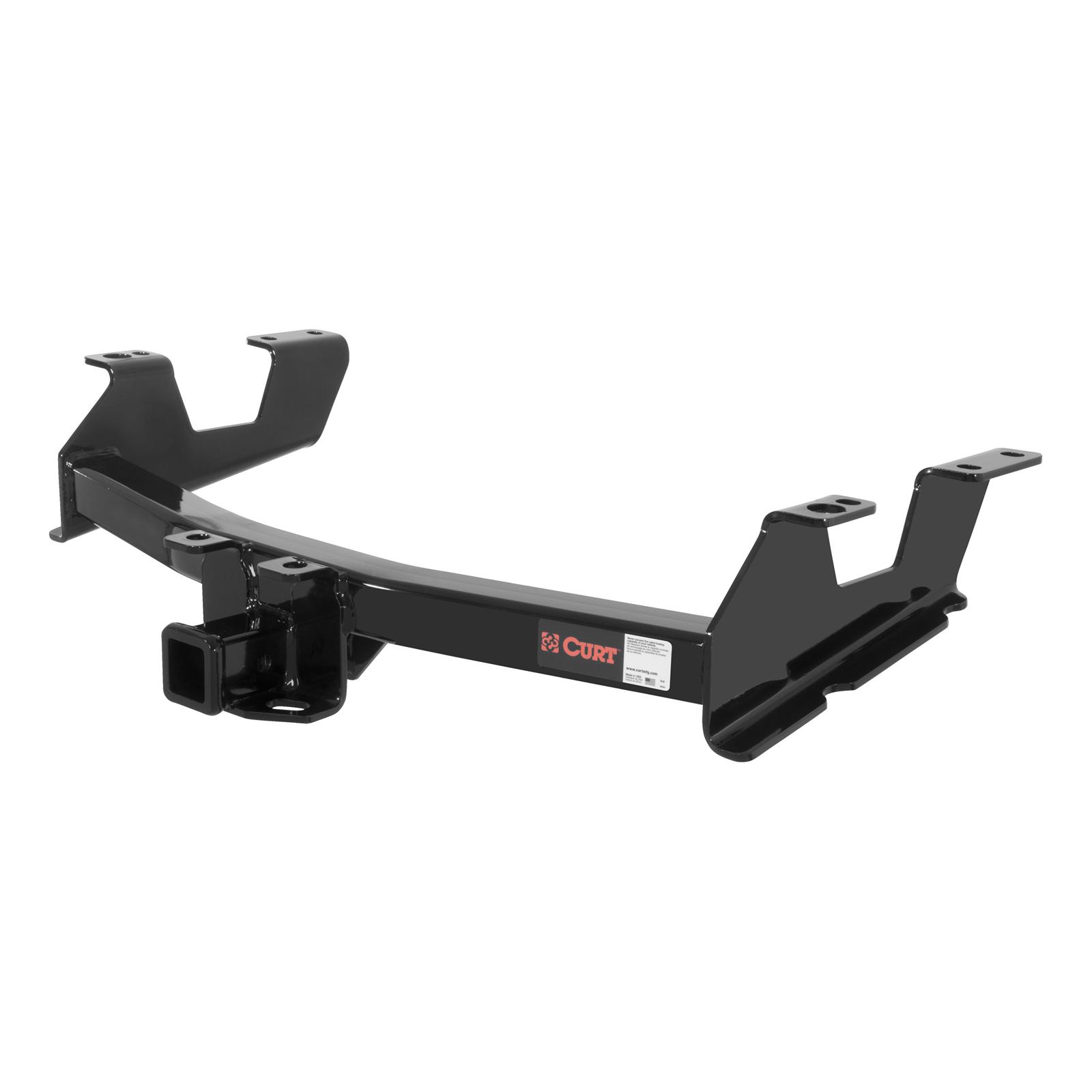 CURT Class 4 Receiver Hitch 14062 Trailer Hitch, IV, 2 in. Receiver, Black, Square Tube, Chevy, GMC, Each thumbnail 2