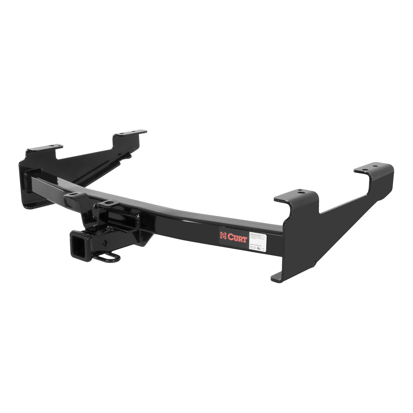 CURT Class 4 Receiver Hitch 14211 Trailer Hitch, IV, 2 in. Receiver, Black, Square Tube, Chevy/GMC, Each thumbnail 2