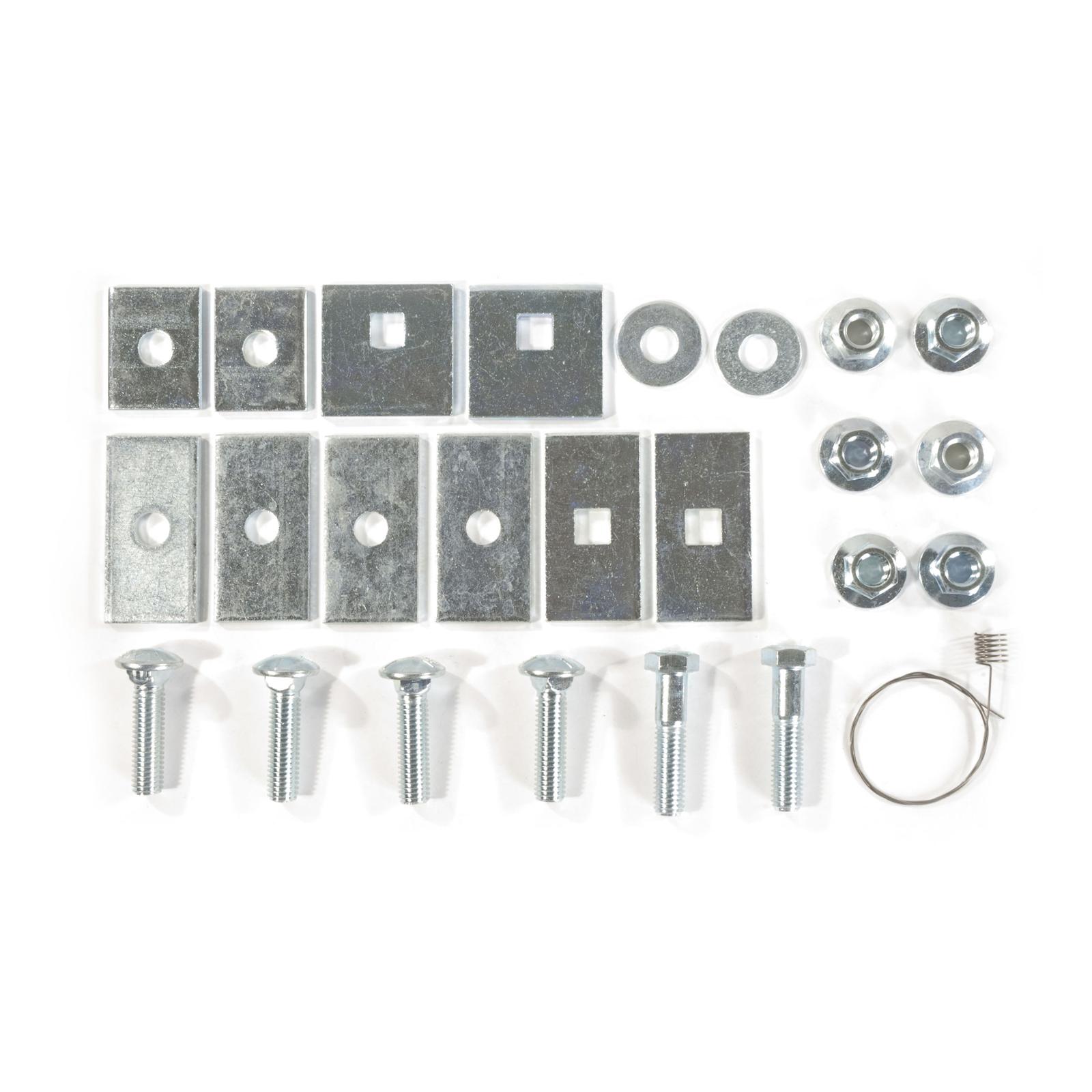 CURT Class 4 Receiver Hitch 14361 Trailer Hitch, IV, 2 in. Receiver, Black, Square Tube, Dodge, Each