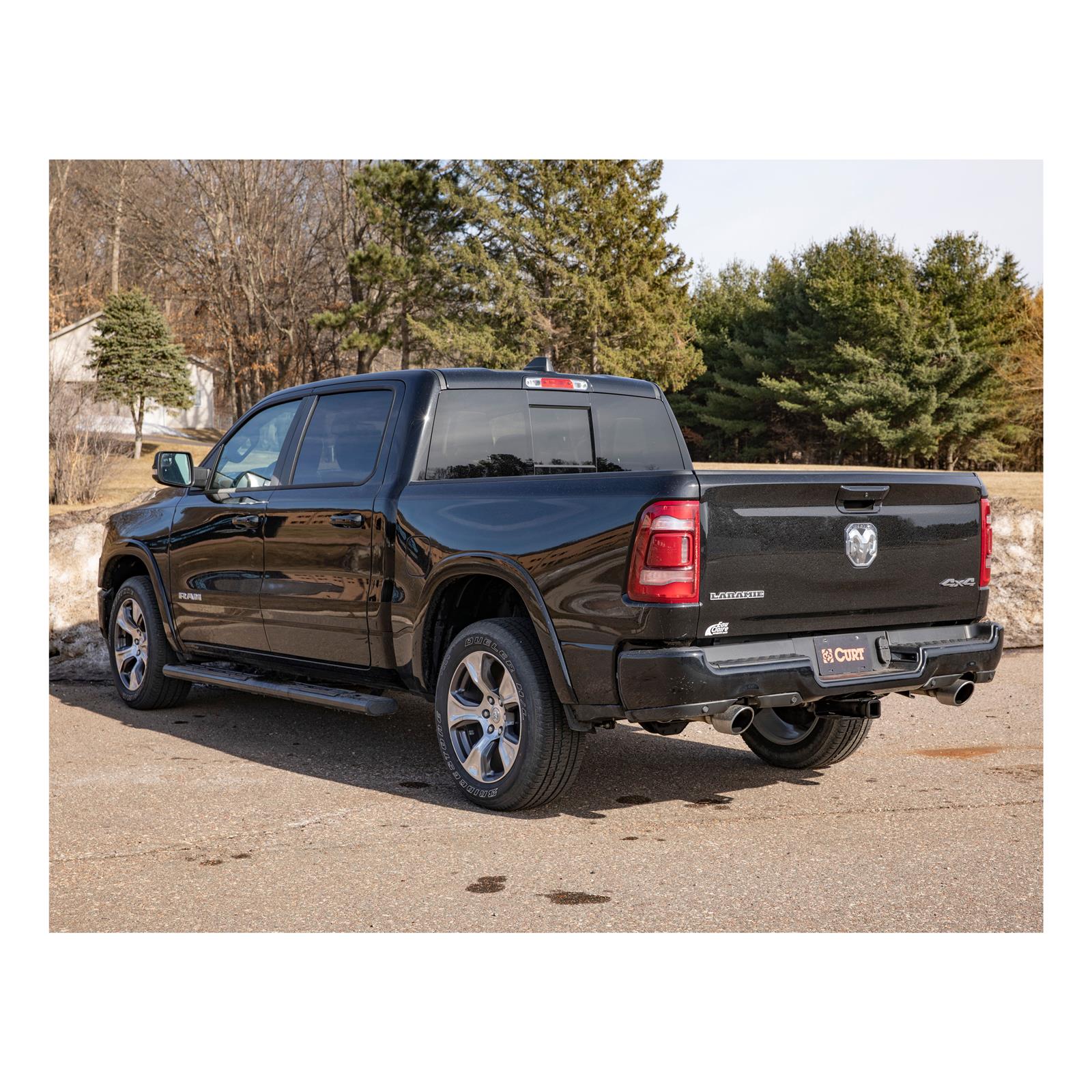 CURT Class 5 Receiver Hitch 15005 Hitches, Rear, 5, 2 in. Square, Square Tube Welded, Black Powdercoated, Ram, Each thumbnail 2