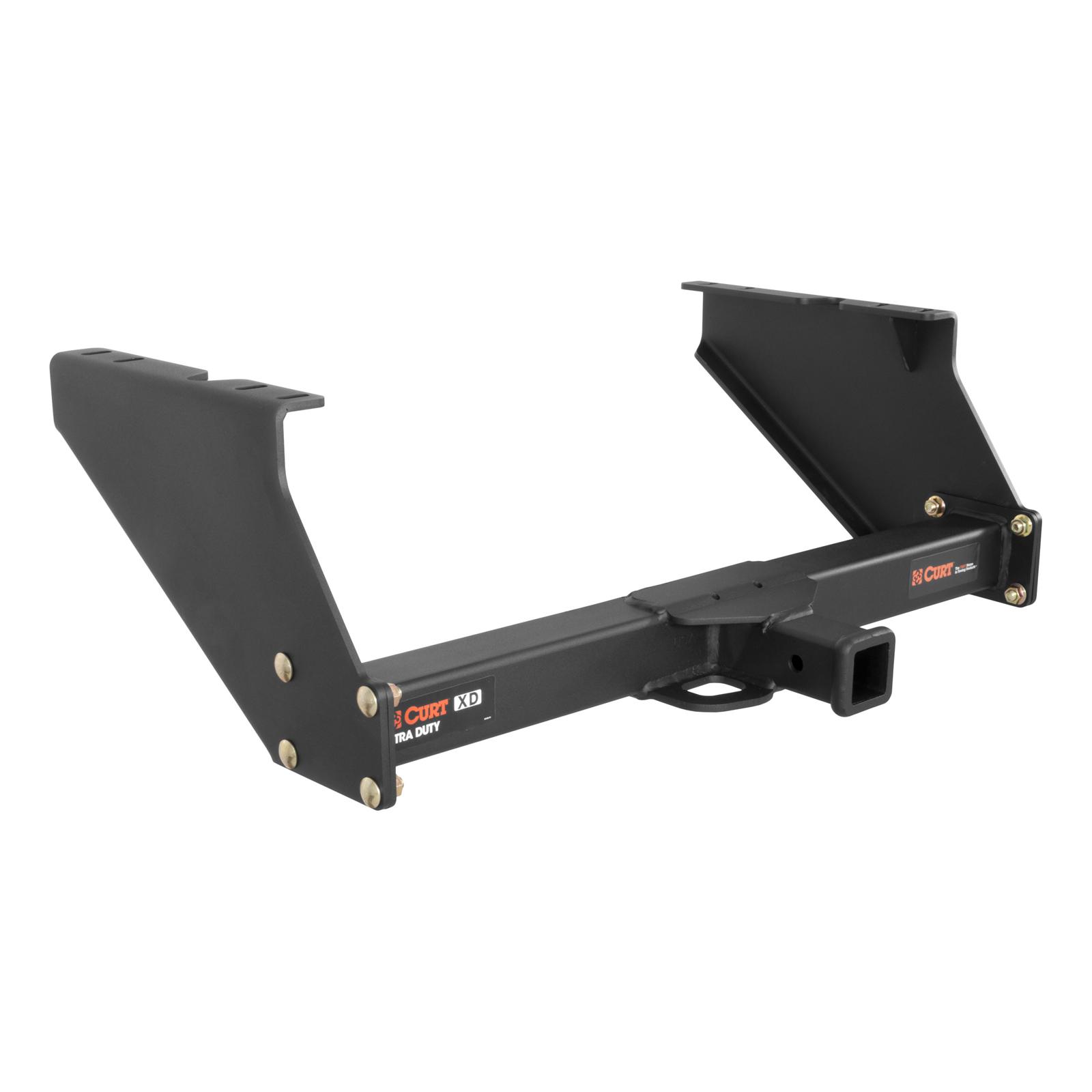 CURT Class 5 Receiver Hitch 15316 Trailer Hitch, V, 2 in. Receiver, Carbide Powdercoated, Ford, Each