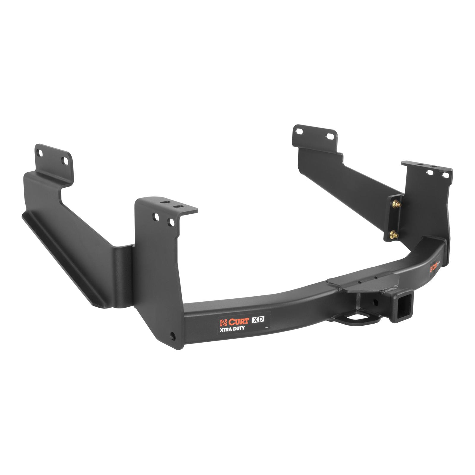 CURT Class 5 Receiver Hitch 15398 Trailer Hitch, V, 2 in. Receiver, Carbide Powdercoated, Toyota, Each