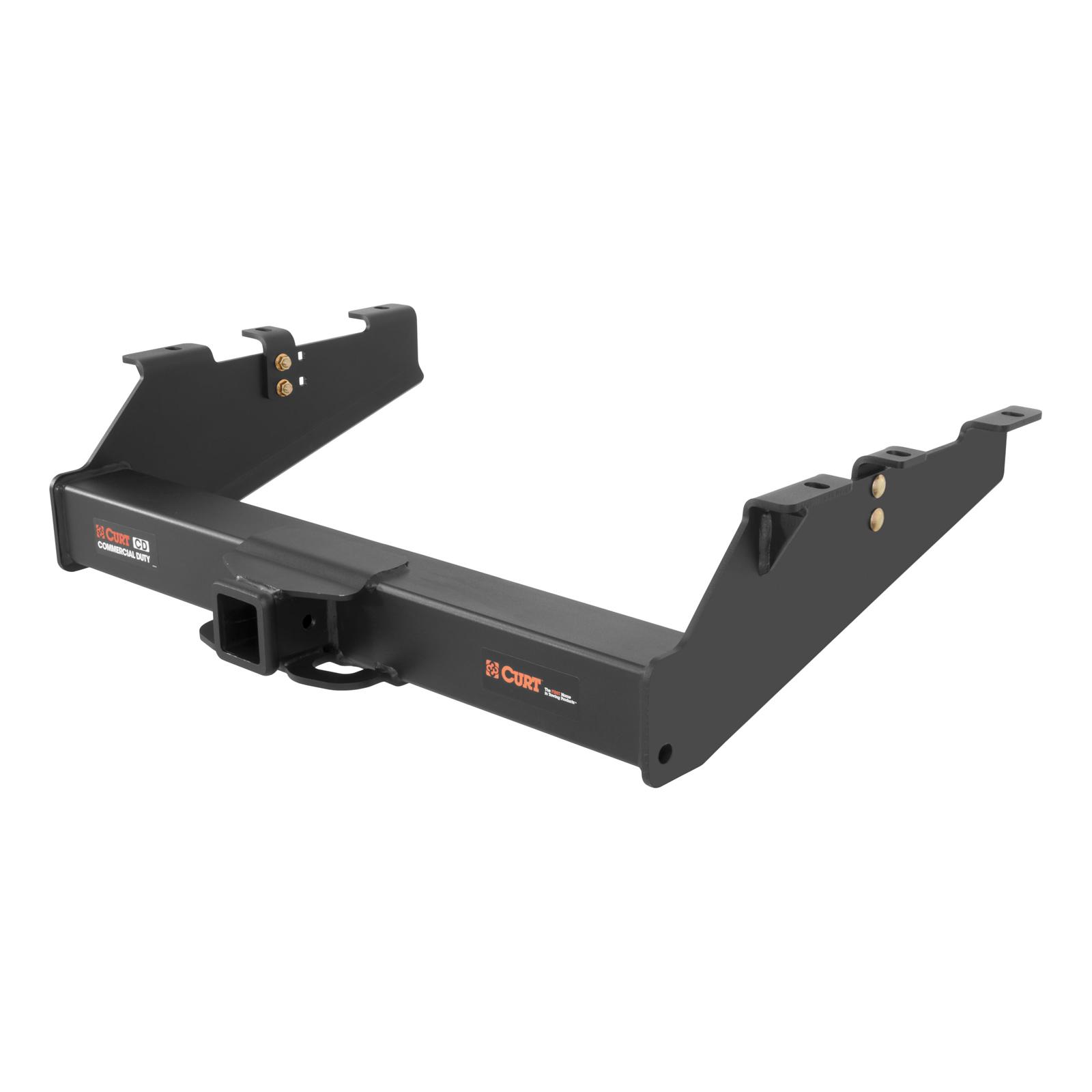 CURT Class 5 Receiver Hitch 15703 Hitch, Rear, V, 2 1/2 in. Square Receiver, Carbide Powdercoated, Chevy, GMC, Each thumbnail 2