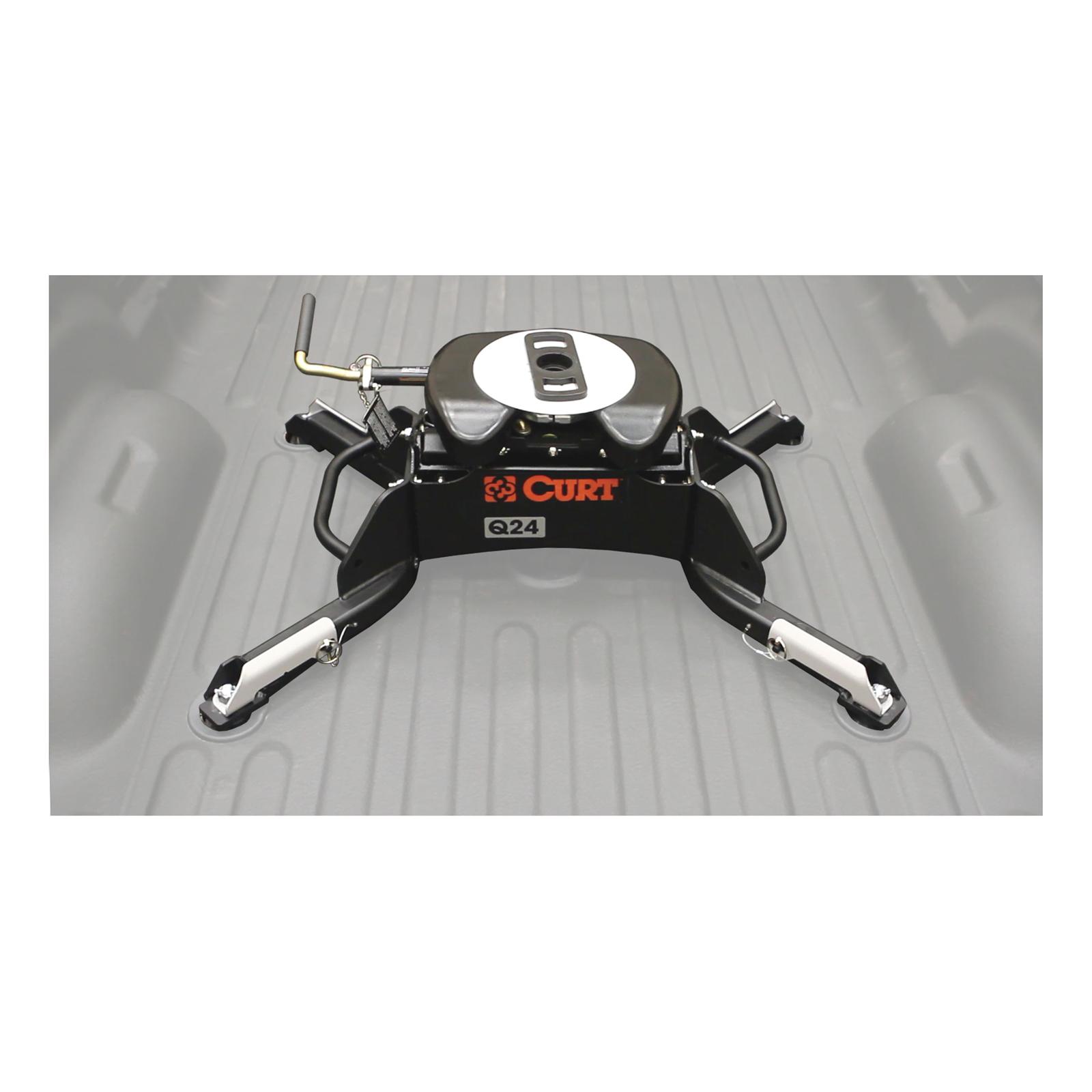 CURT A20 Fifth Wheel Trailer Hitches for 2013-2025 2500, 3500 - 16044 Hitch Fith wheel with Ram Puck system legs thumbnail 2