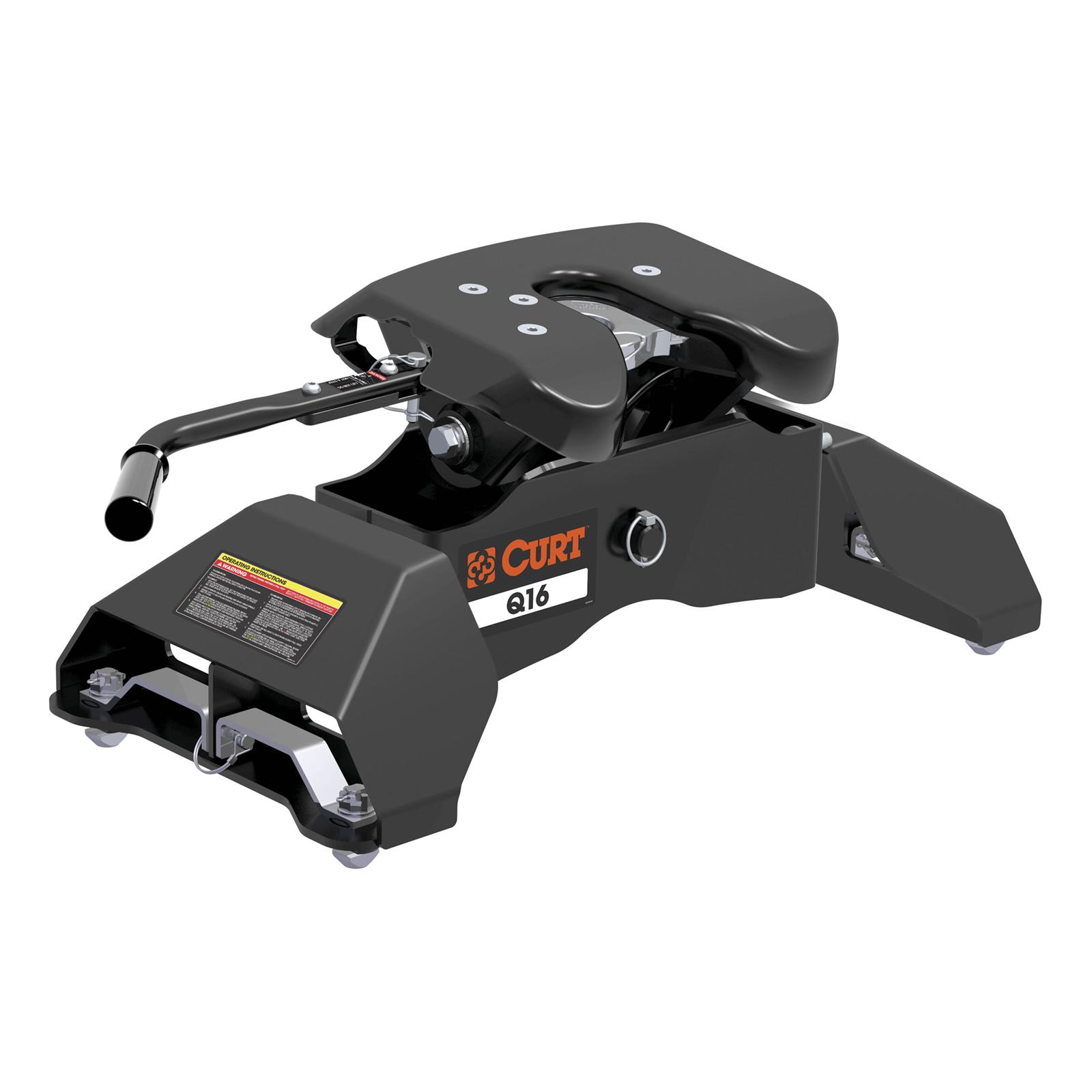 CURT OEM-Compatible Fifth Wheel Trailer Hitch Kits for 2011-2025 F-250 SUPER DUTY, F-350 2011-2024 F-450 DUTY - 16033 Hitch, Wheel, OEM Compatible, Carbide Powdercoated, Ford, Kit thumbnail 9