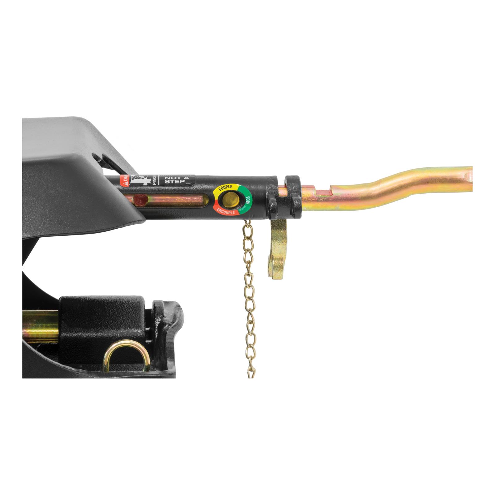 CURT OEM-Compatible Fifth Wheel Trailer Hitch Kits for 2011-2025 F-250 SUPER DUTY, F-350 2011-2024 F-450 DUTY - 16035 Hitch, Wheel, OEM Compatible, Carbide Powdercoated, Ford, Kit thumbnail 8
