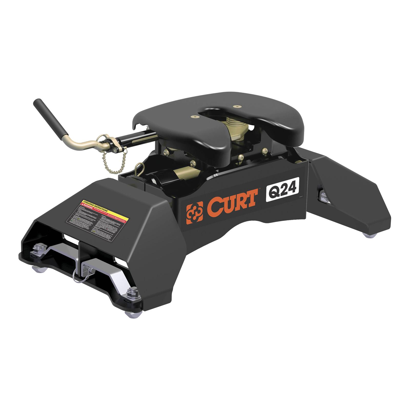 CURT OEM-Compatible Fifth Wheel Trailer Hitch Kits 16037 Hitch, Wheel, OEM Compatible, Carbide Powdercoated, Ford, Kit