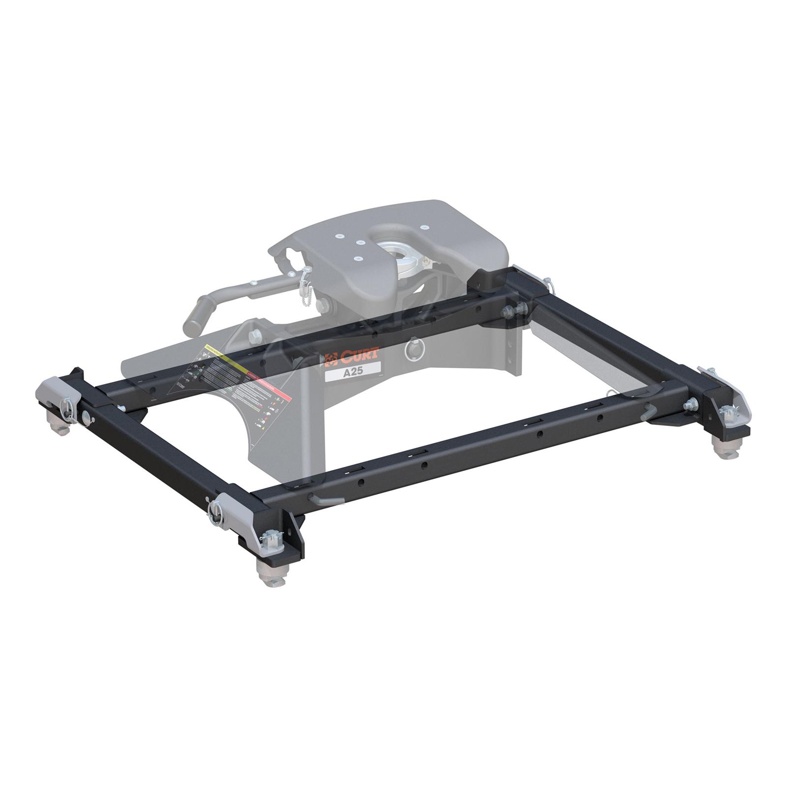 CURT OEM-Compatible Fifth Wheel Legs for 2013-2025 2500, 3500 - 16042 Mounting Kit, OEM Rail Puck Adapter, Ram, Kit thumbnail 8