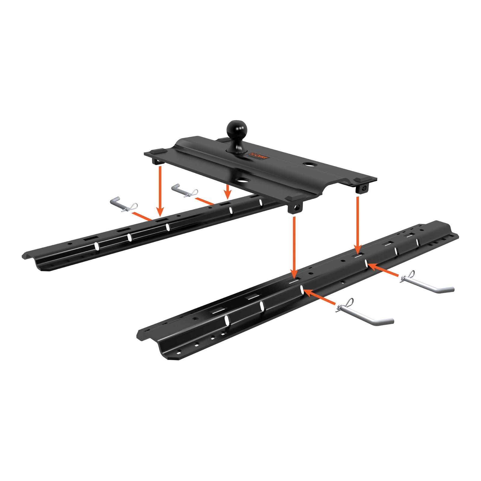 Curt Manufacturing 16055 CURT Gooseneck Flat Plate Hitches Summit Racing   Cht 16055 Ul Xl 