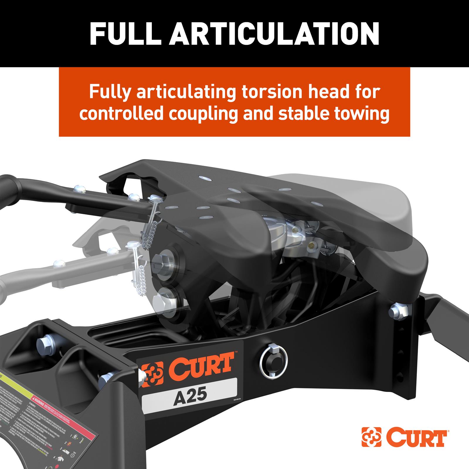Curt Manufacturing - Fifth Wheel Hitches for 2013-2025 2500, 3500 16058 A25 5th Hitch thumbnail 7