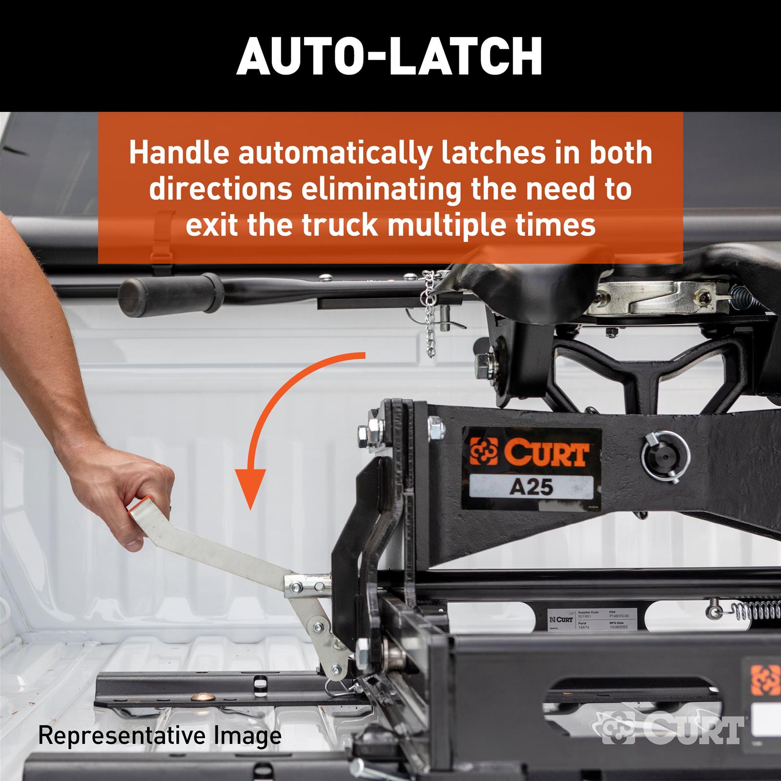 Curt Manufacturing Fifth Wheel Hitches 16059 A25 5th Hitch thumbnail 4