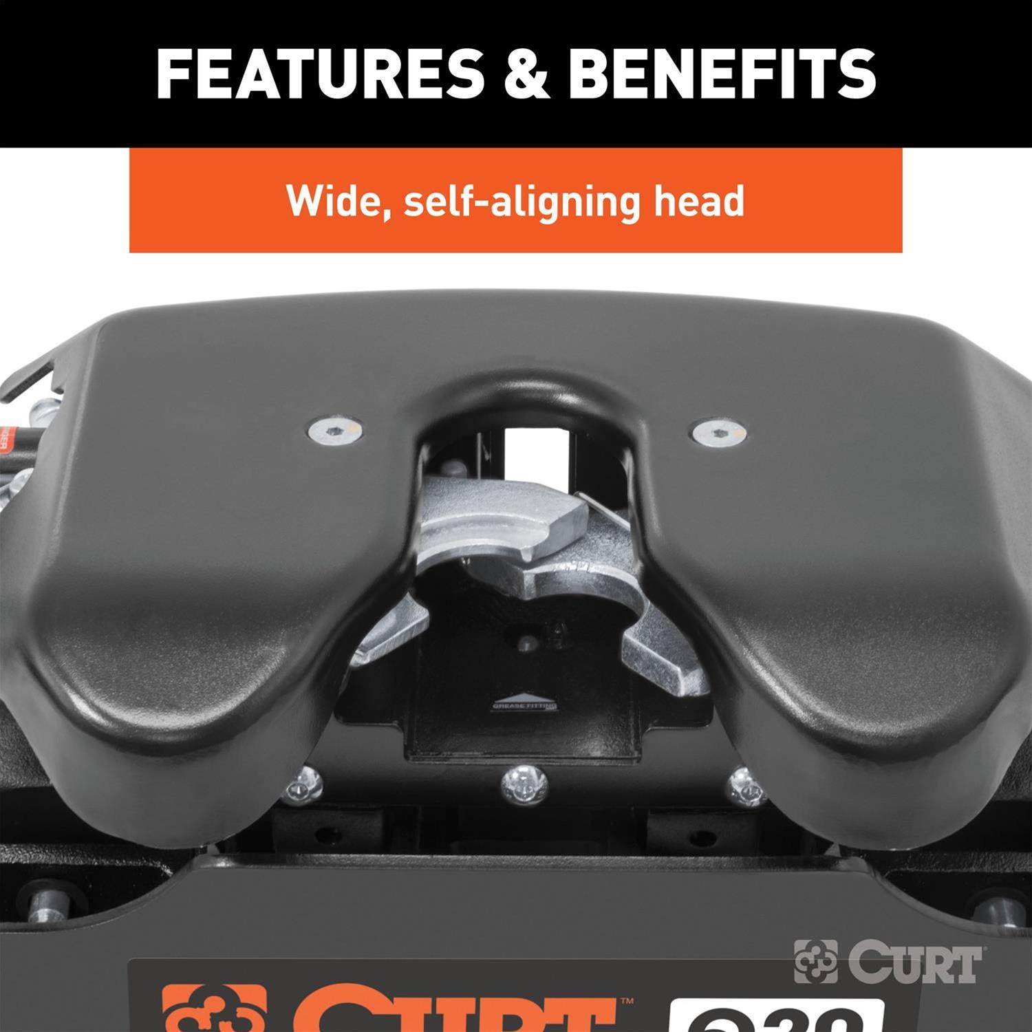 Curt Manufacturing 16094 CURT Q20 Fifth Wheel Trailer Hitches Summit