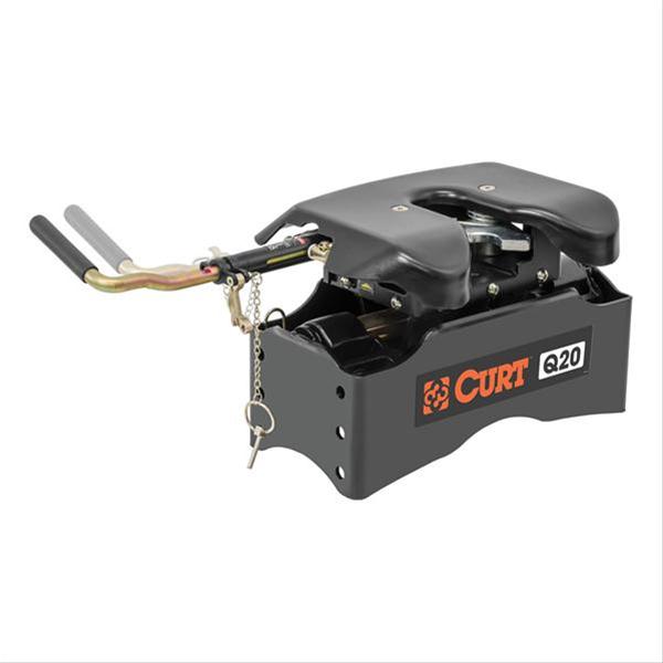 CURT Q20 Fifth Wheel Trailer Hitches 16130 Hitch, Wheel, Q20, Carbide Powdercoated, Kit thumbnail 4