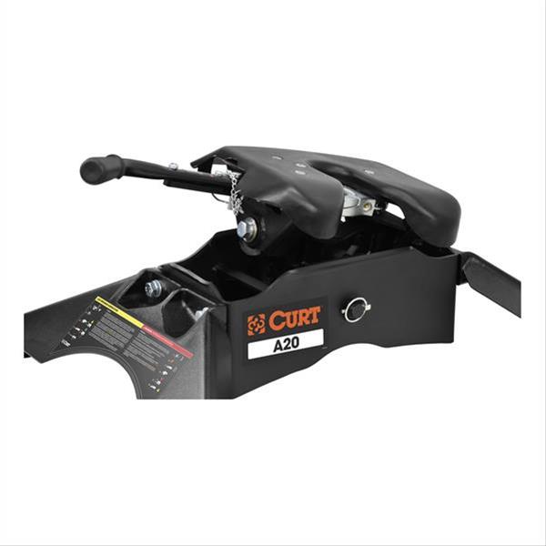CURT A20 Fifth Wheel Trailer Hitches 16140 Alignment pegs and easy-access bolts for simple leg-to-body attachment thumbnail 5