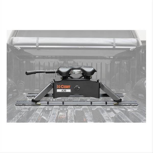 CURT A20 Fifth Wheel Trailer Hitches 16141 Hitch Fith wheel with rails thumbnail 8