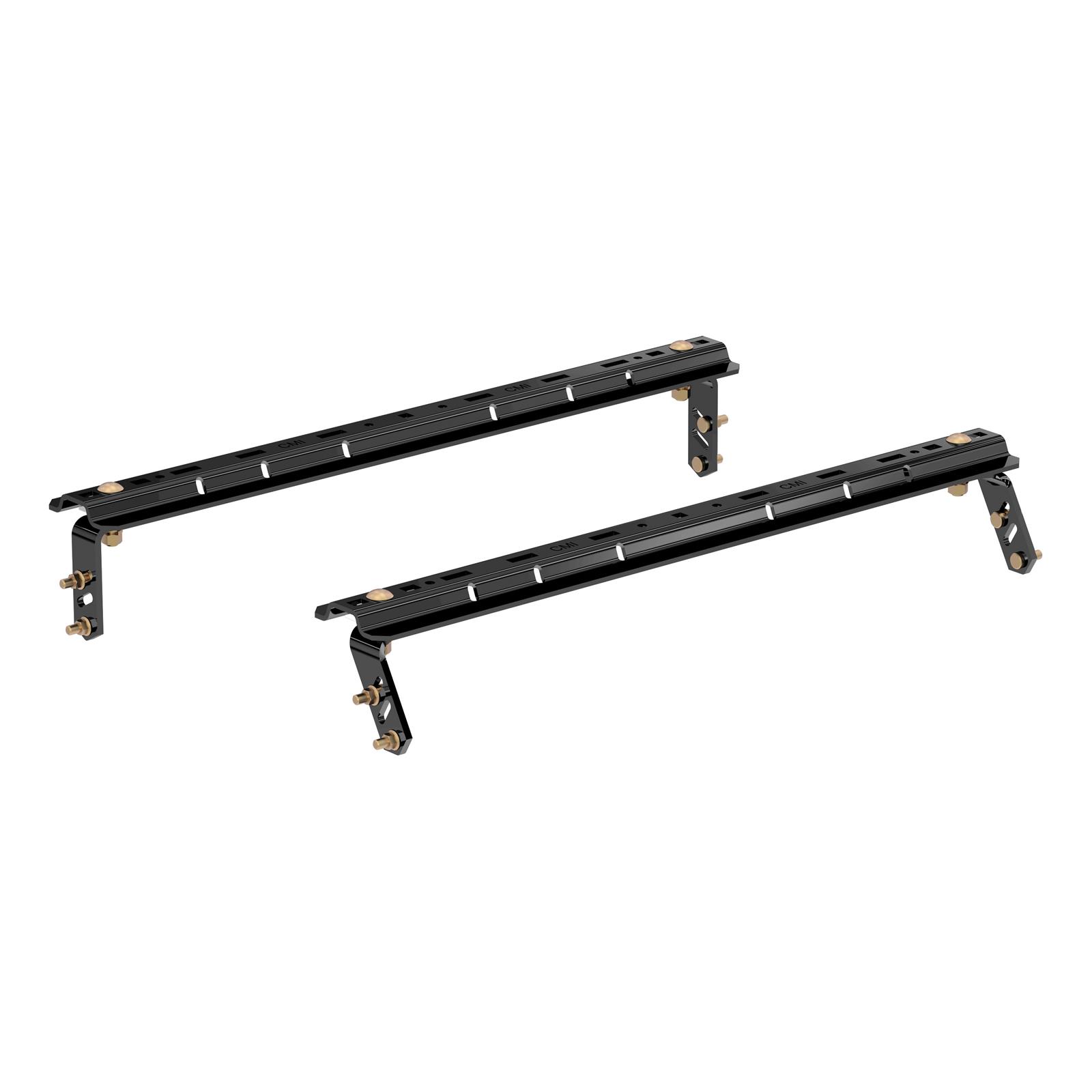 Curt Manufacturing Fifth Wheel Mounting Kits 16150 CURT Universal 5th Base Rails - Two 5th wheel base rails (with 4-bolt design universal brackets)