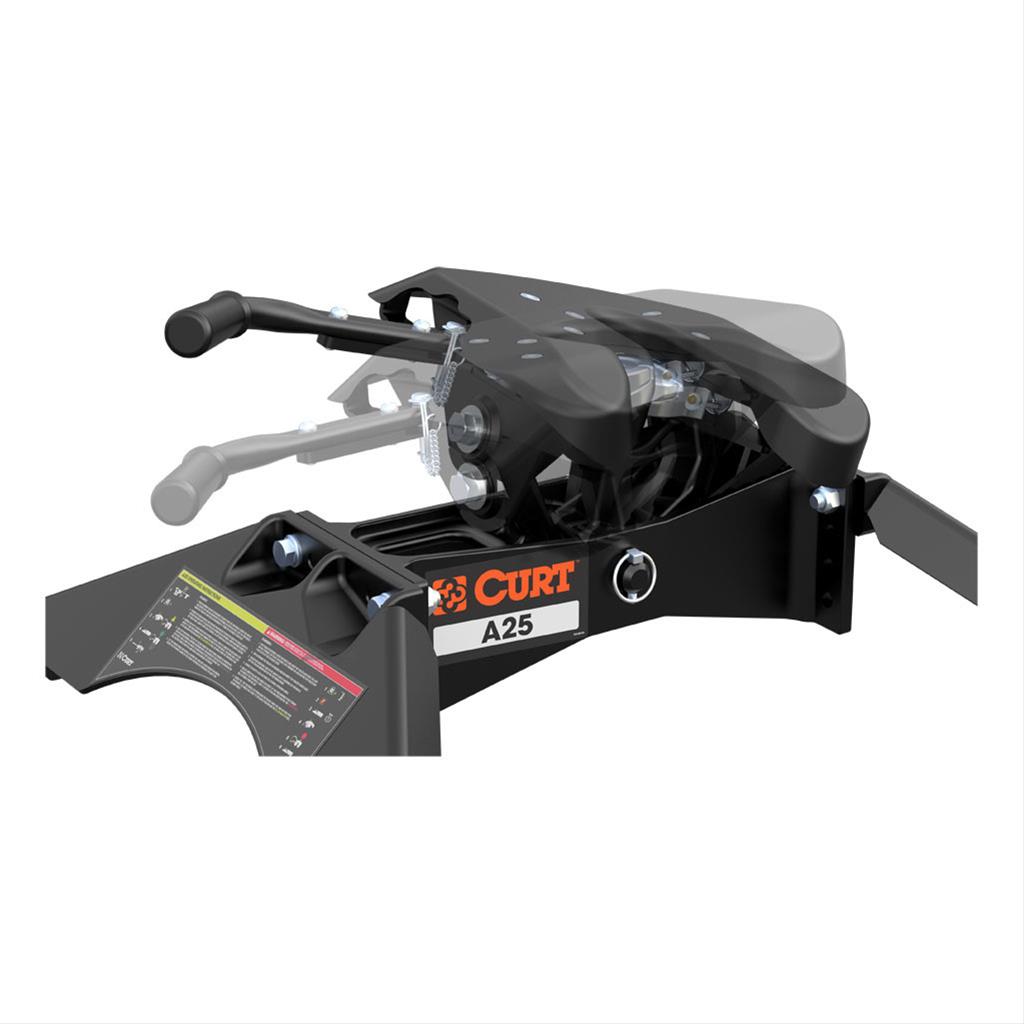 CURT A25 Fifth Wheel Trailer Hitches 16180 Fith 5TH WHEEL HITCH, 25K, WITH LEGS thumbnail 2