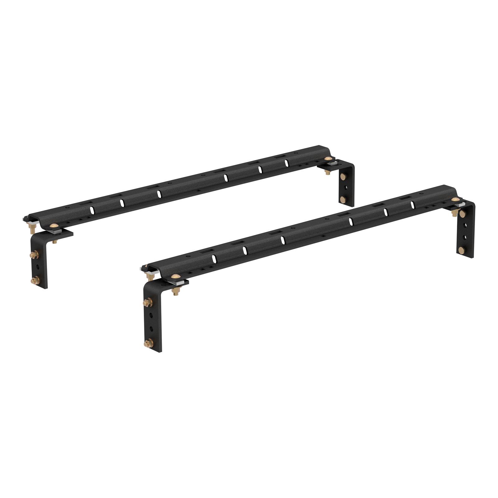 CURT Universal Fifth Wheel Base Rails 16200 Mounting Kits, Rails, Brackets, Hardware, Universal, Carbide Black, Kit thumbnail 3
