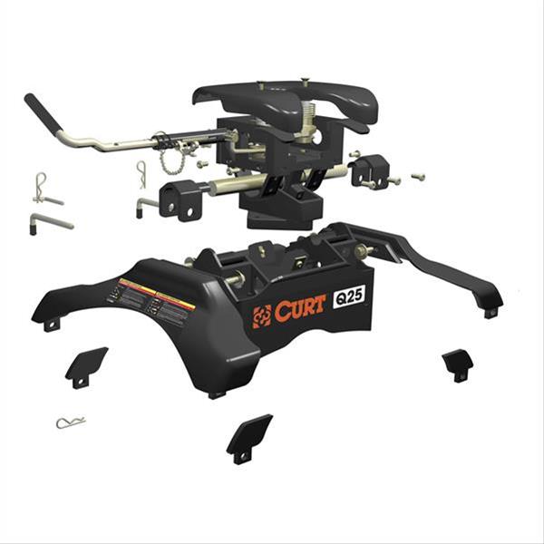 CURT Q25 Fifth Wheel Trailer Hitches 16266 5th Hitch 5th Hitch with Rail thumbnail 4