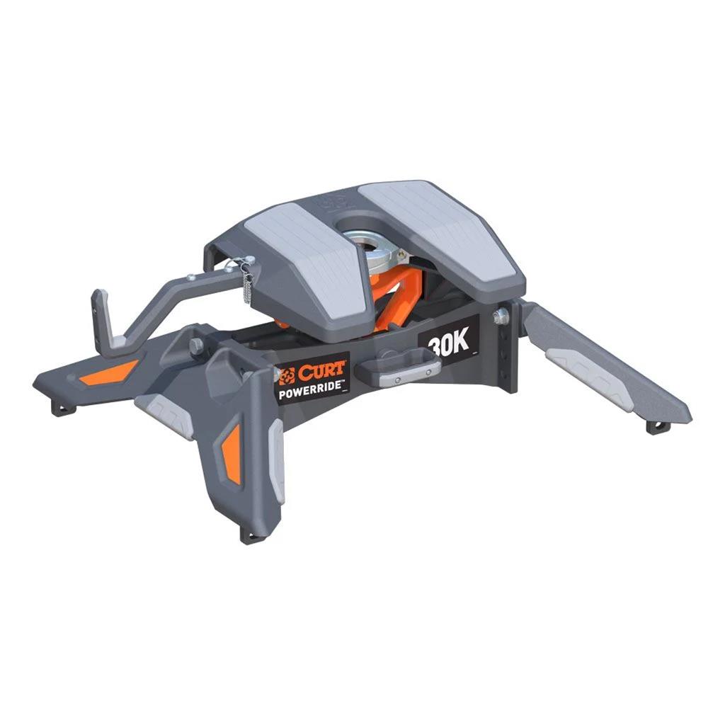 CURT PowerRide Fifth Wheel Trailer Hitches 16320 Hitch, 30K 5th Hitch