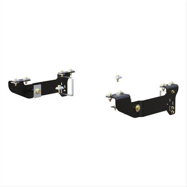 CURT Custom Fifth Wheel Bracket Kits 16400 Brackets, 5th Wheel, Steel, Coated, Chevy, GMC, Kit