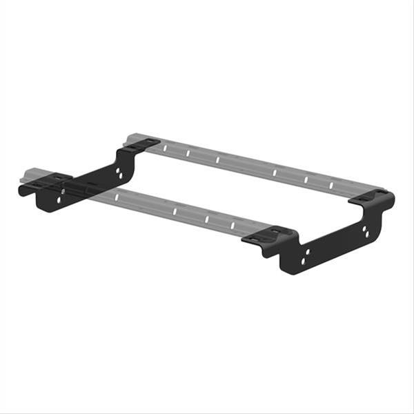 CURT Custom Fifth Wheel Bracket Kits 16411 Brackets, Custom, Steel, Black Powdercoat, Chevy, GMC, Kit
