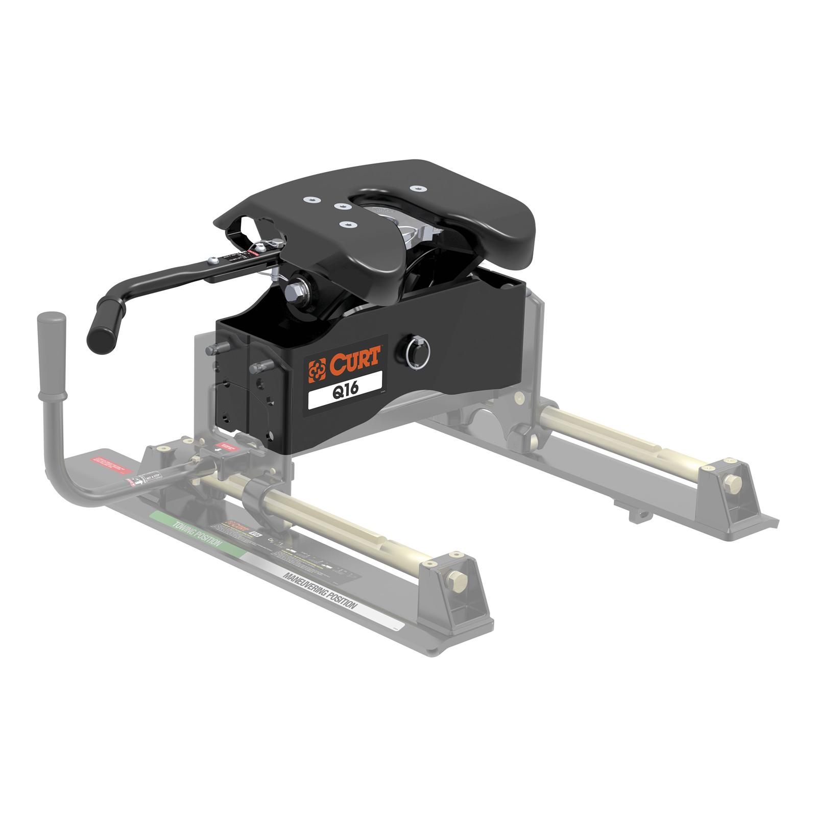 CURT A16 Fifth Wheel Trailer Hitches 16521 Hitch, Bed, Fixed Mount, Max Weight 16,000 lbs., Kit thumbnail 9