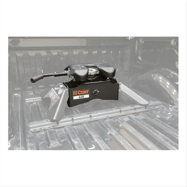CURT A20 Fifth Wheel Trailer Hitches for 2013-2025 2500, 3500 - 16044 Hitch Fith wheel with Ram Puck system legs thumbnail 8