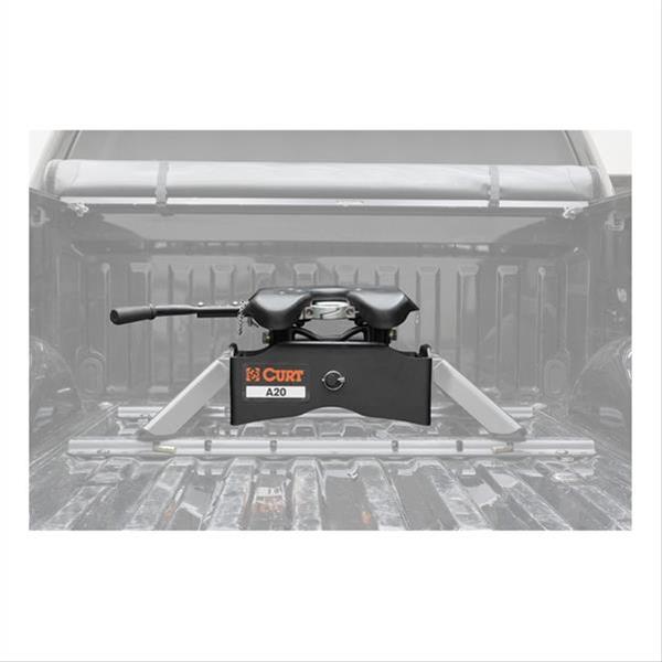 CURT A20 Fifth Wheel Trailer Hitches for 2013-2025 2500, 3500 - 16044 Hitch Fith wheel with Ram Puck system legs thumbnail 9