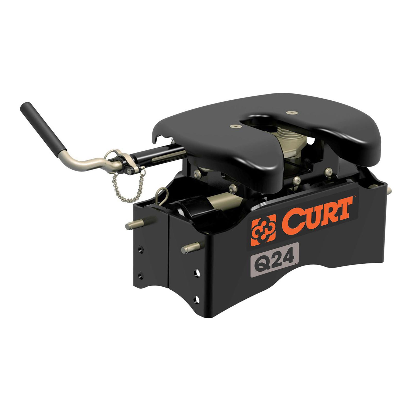 CURT Q24 Fifth Wheel Trailer Hitches 16545 Hitch, Wheel, Q24, Carbide Powdercoated, Kit