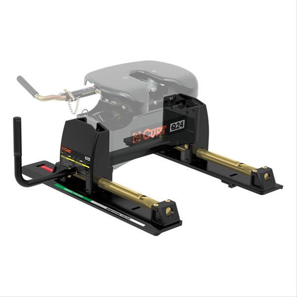 CURT Q24 Fifth Wheel Trailer Hitches 16546 Hitch, Wheel, Q24, Carbide Powdercoated, Kit thumbnail 5