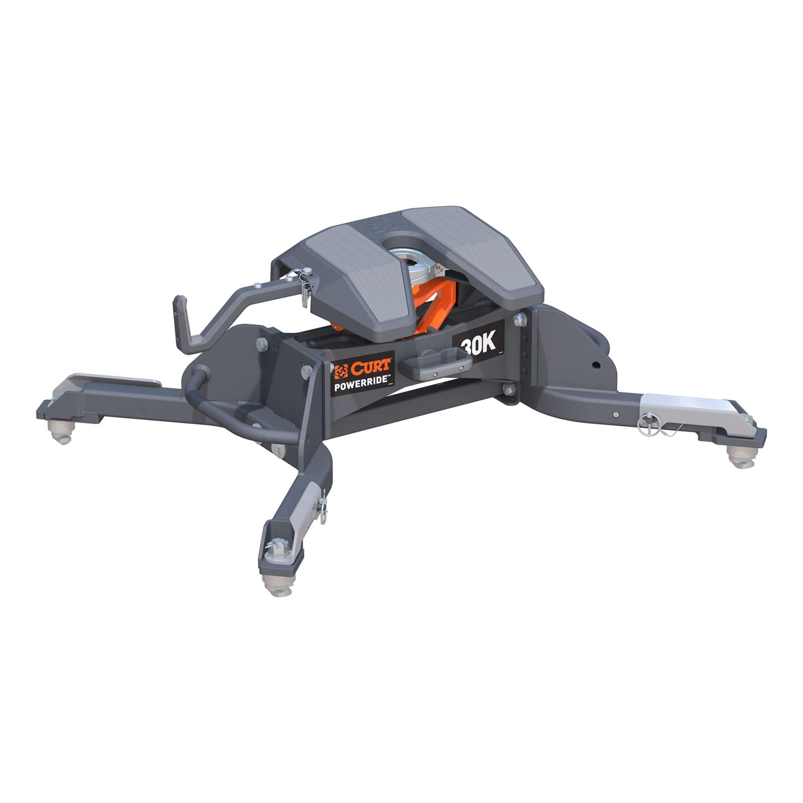 CURT PowerRide Fifth Wheel Trailer Hitches 16593 Hitch, PowerRide, 30,000 Ibs. Ram, Each