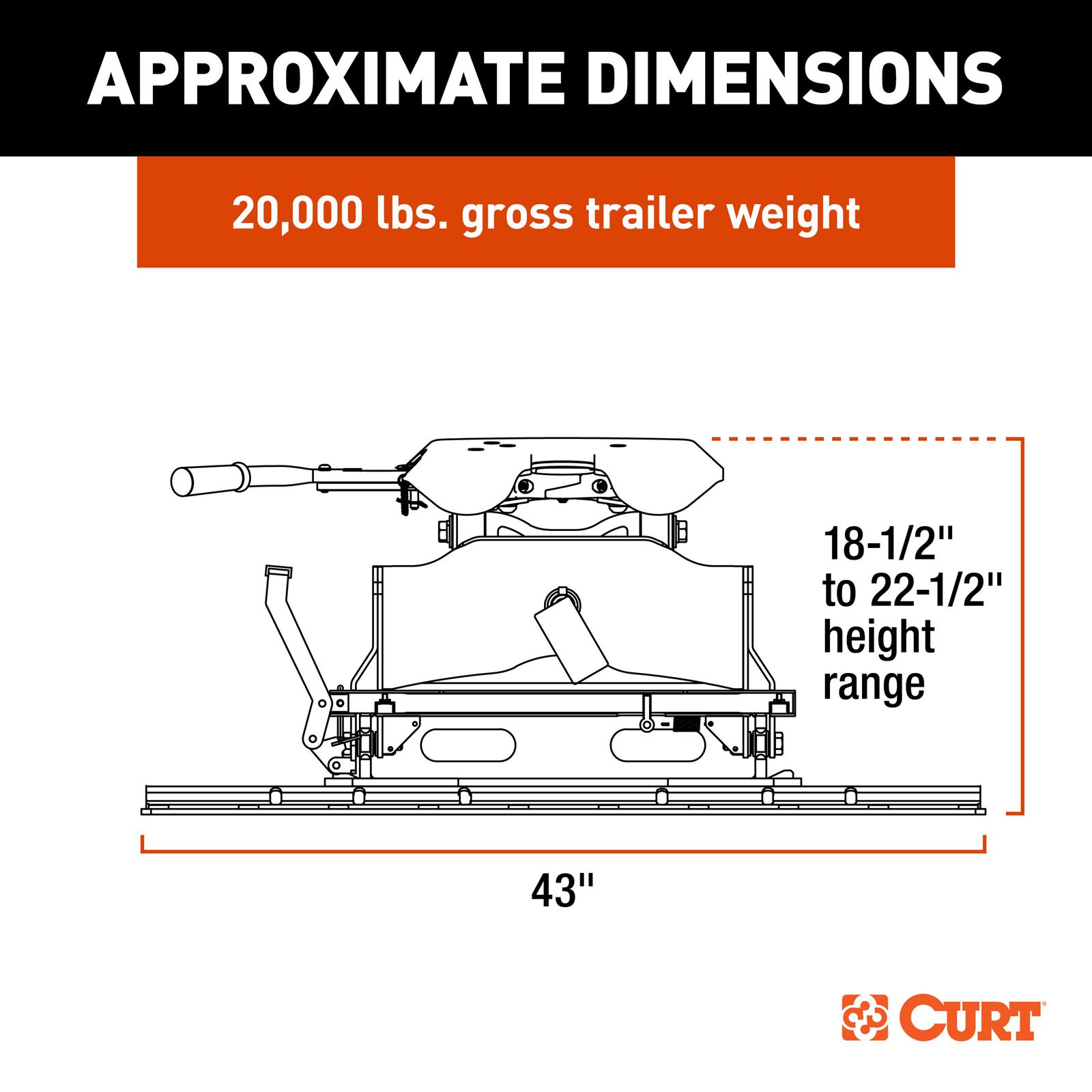 Curt Manufacturing Fifth Wheel Hitches 16631 5th Hitch thumbnail 6