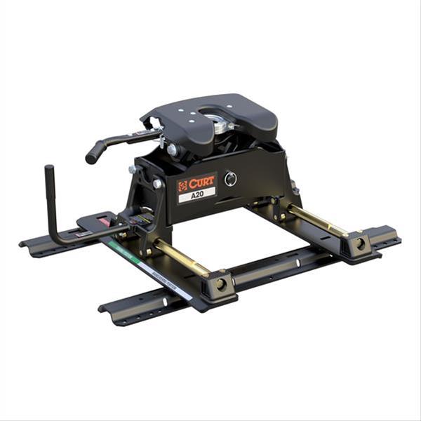 CURT A20 Fifth Wheel Trailer Hitches 16641 Hitch Fith wheel with Roller and rails thumbnail 9
