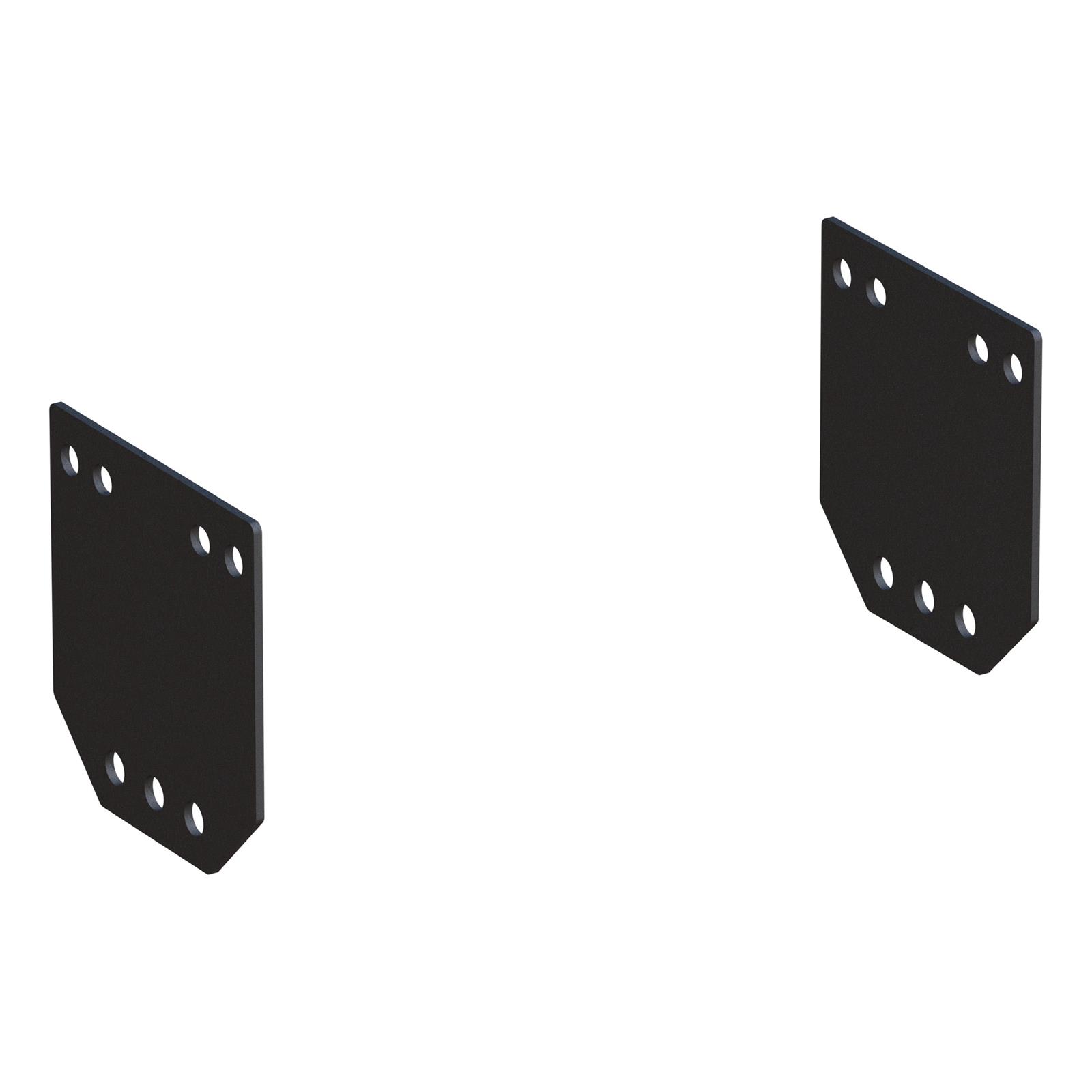 CURT Fifth Wheel Puck System Leg Spacers for 2013-2025 2500, 3500 - 16993 Mounting Kit, RAM, 6.5 ft. Bed with Prep Package, Spacers, 3/16 in. Thick, Sold as a Pair