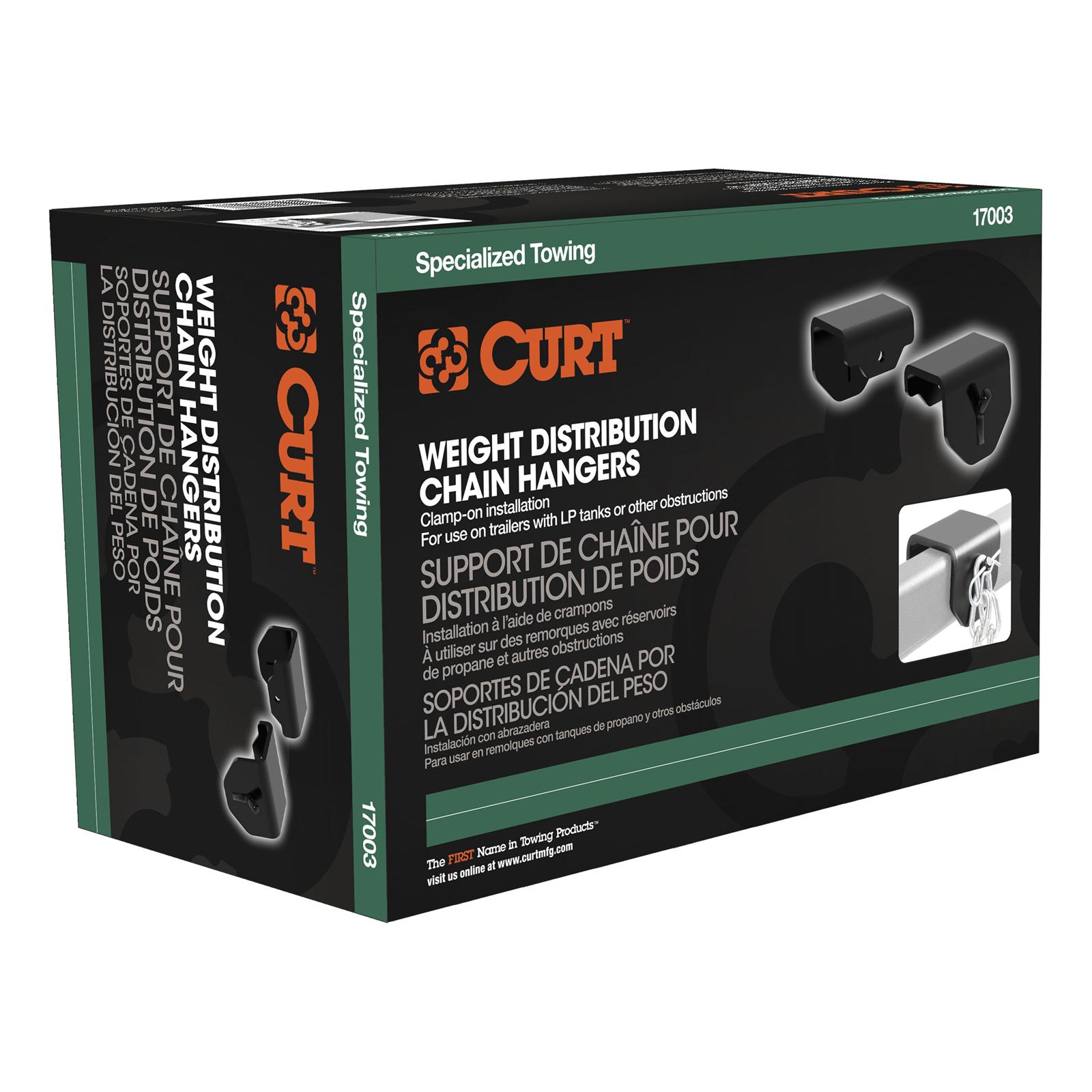 CURT Hookup Brackets 17003 Hook-Up Brackets, Weight Distribution Hitch, Kit thumbnail 5
