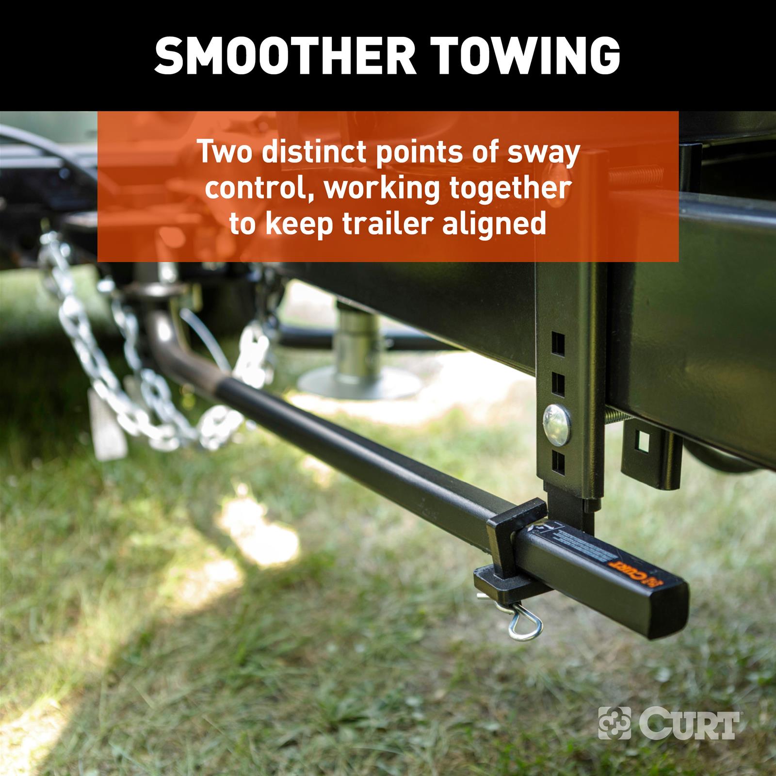 Curt Manufacturing Receiver Hitches 17600 TruTrack 2P WD Hitch, TruTrack 2P WD Hitch thumbnail 3