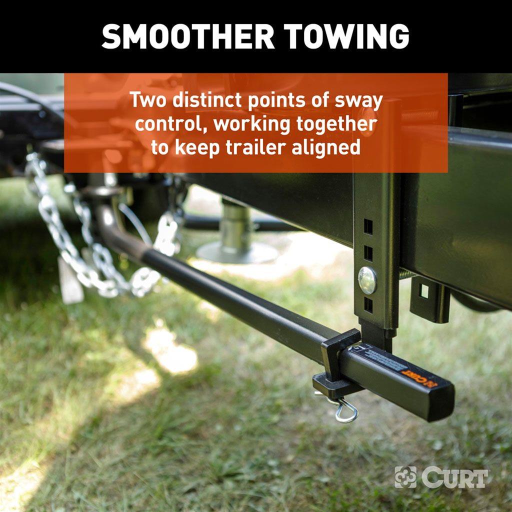 Curt Manufacturing 17601 CURT TruTrack Trunnion Bar Weight Distribution